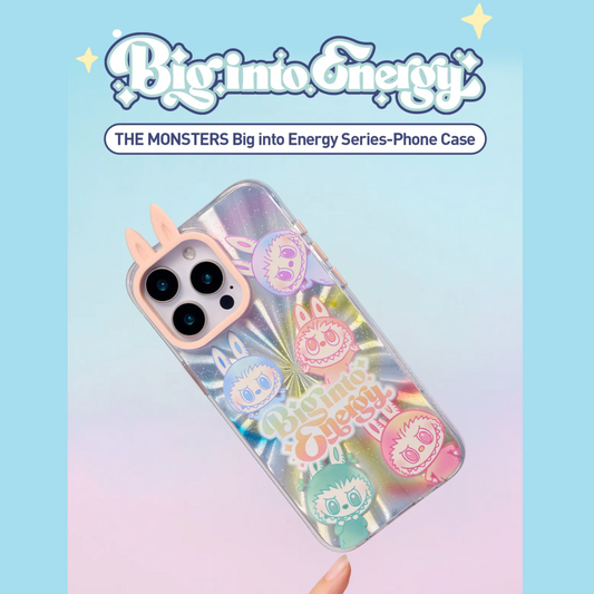 Popmart Labubu big into energy phone case iPhone 16Pro