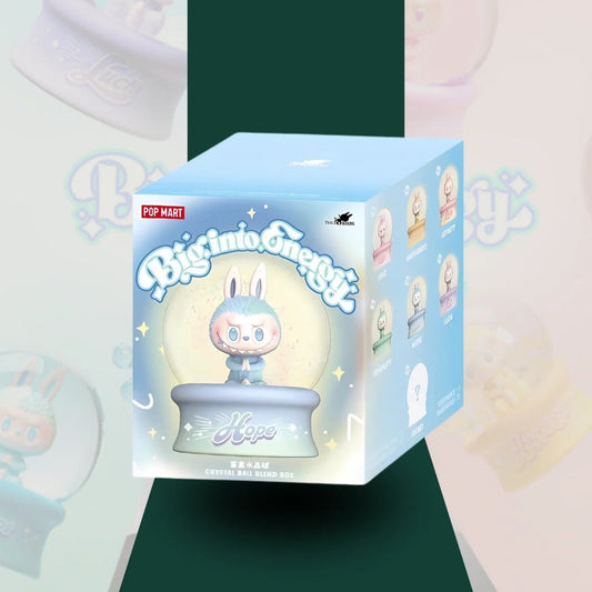 Popmart Labubu The Monsters Big into Energy Series - Crystal Ball Sealed Case