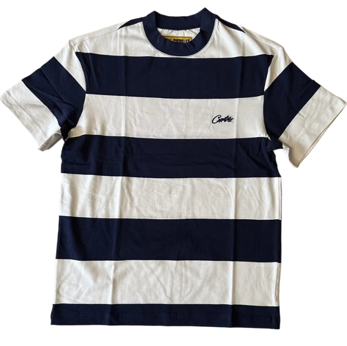 Corteiz Corteiz Striped Tee - Navy