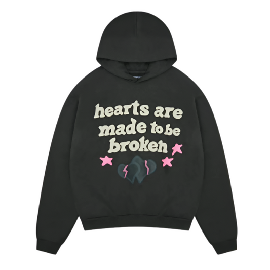 Hearts are made to be broken Hoodie - Scoot Black