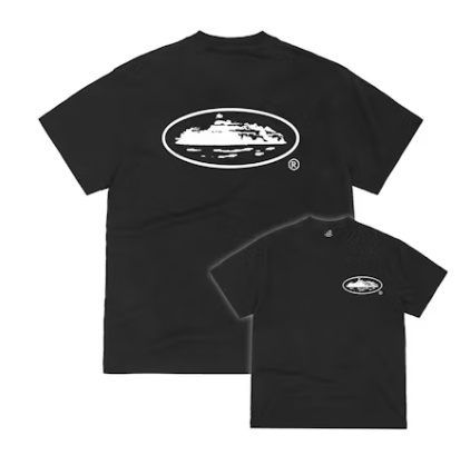 Corteiz OG Island Logo Tee Black