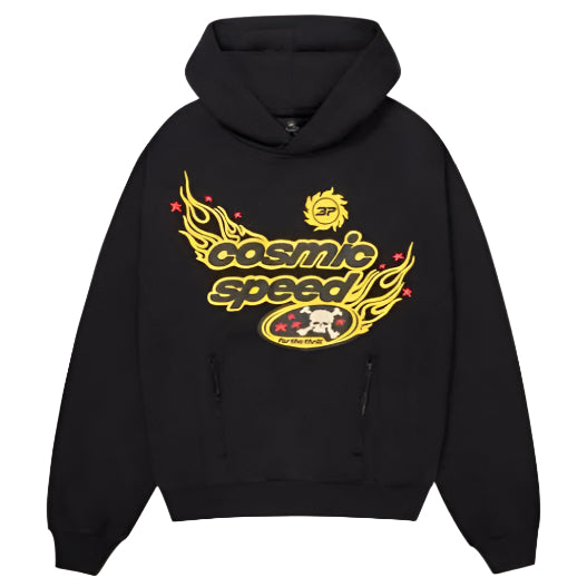 Broken Planet Cosmic Speed Hoodie Midnight Black