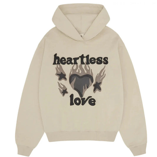 Heartless Love Hoodie - Oat Milk
