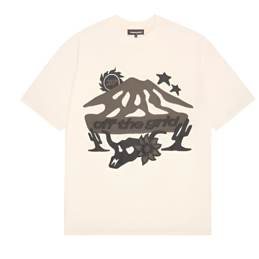 Broken Planet Off The Grid T-shirt Vanilla White