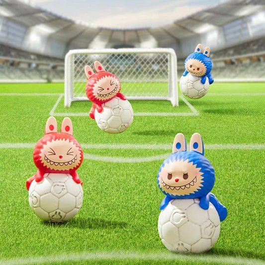 Popmart Labubu POP BEAN THE MONSTERS Football in The UK Set (United Kingdom Limited)