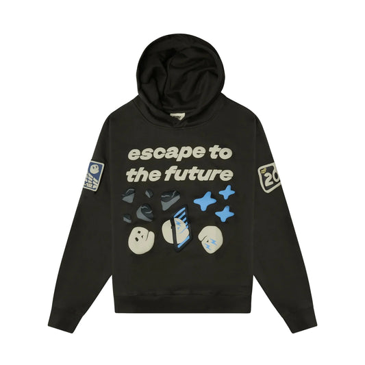 Broken Planet Hoodie - Escape To The Future - Scoot Black