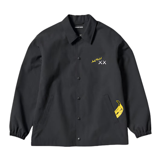 KAWS x Warhol Uniqlo UT Coach Jacket - Black