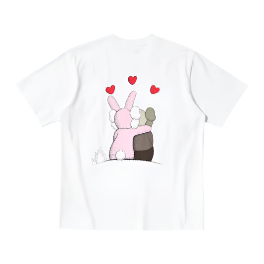 KAWS x Warhol Uniqlo UT Graphic T-Shirt - White Pink