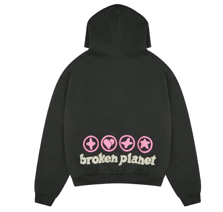 Hearts are made to be broken Hoodie - Scoot Black