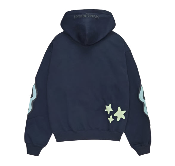 Broken Planet Astral Energy Hoodie Outer Space Blue