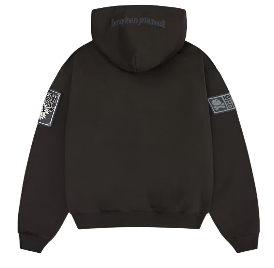 Broken Planet Repair Services Hoodie Soot Black