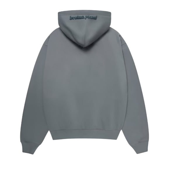 Broken Planet Falling Stars Hoodie - Cool Grey