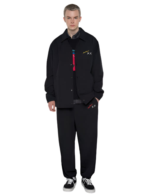 KAWS x Warhol Uniqlo UT Joggers - Black