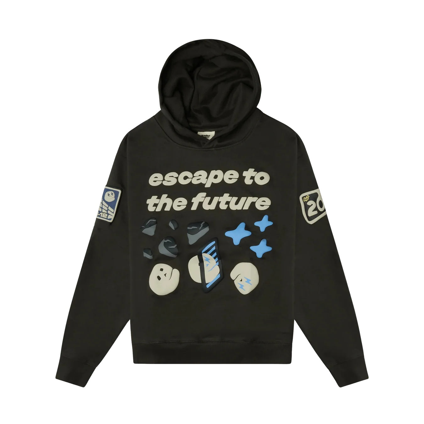 Broken Planet Hoodie - Escape To The Future - Scoot Black