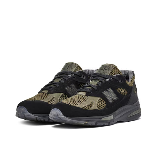 New Balance 991V2 x Stone Island Black Olive
