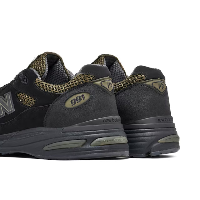 New Balance 991V2 x Stone Island Black Olive