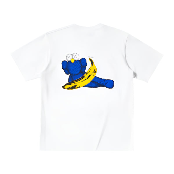 KAWS x Warhol Uniqlo UT Graphic T-Shirt - White Blue