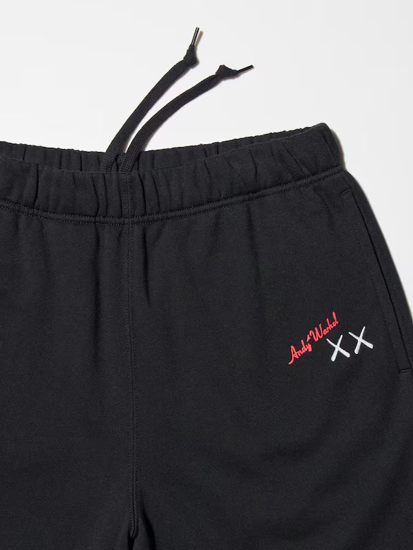 KAWS x Warhol Uniqlo UT Joggers - Black